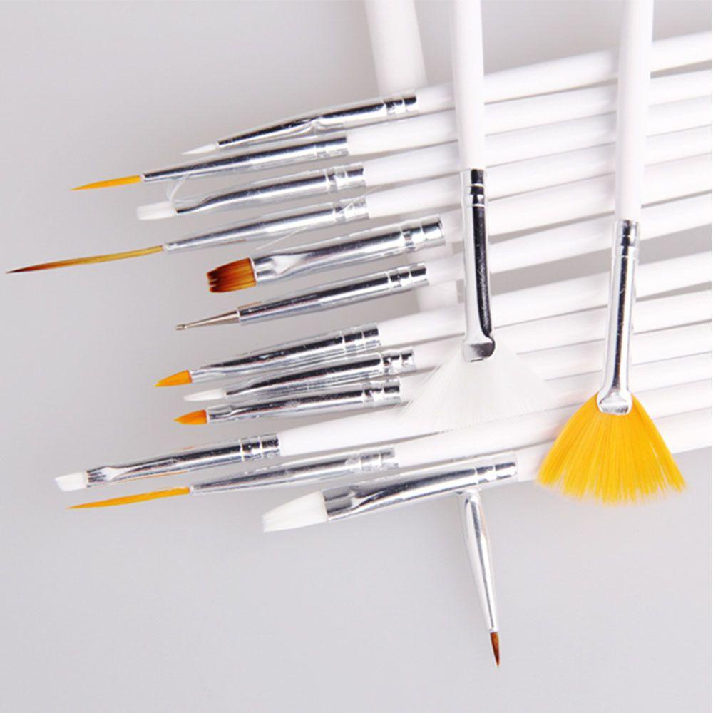 Mxbeauty Nail Art Dekorasi Profesional Akrilik Roda Gambar DIY Pinset Rhinestones Dotting Pen Kit