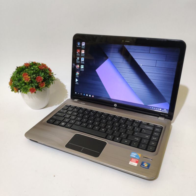 laptop desain grafis hp pavilion dm4 - core i7 - dual vga amd - ssd