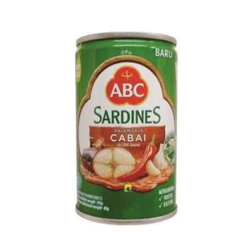 Abc Sardines Cabai 155gr