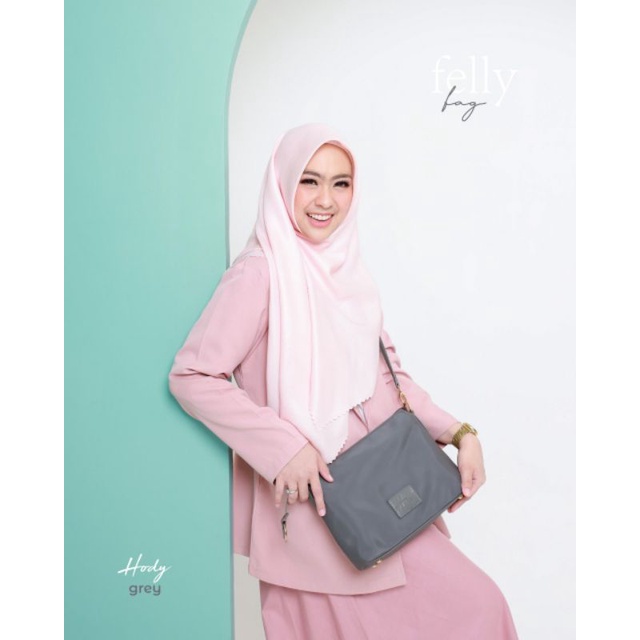 Ready HODY / FELLY BAG by Hody, siap kirim! /tas selempang wanita nylon premium