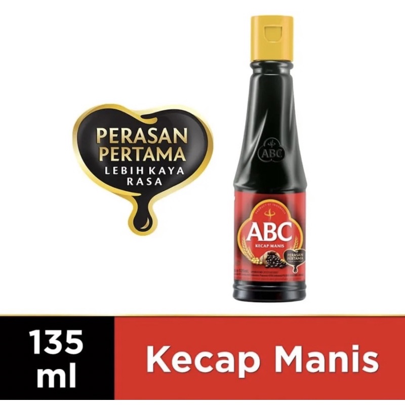 

ABC Kecap Manis Botol 135 ml