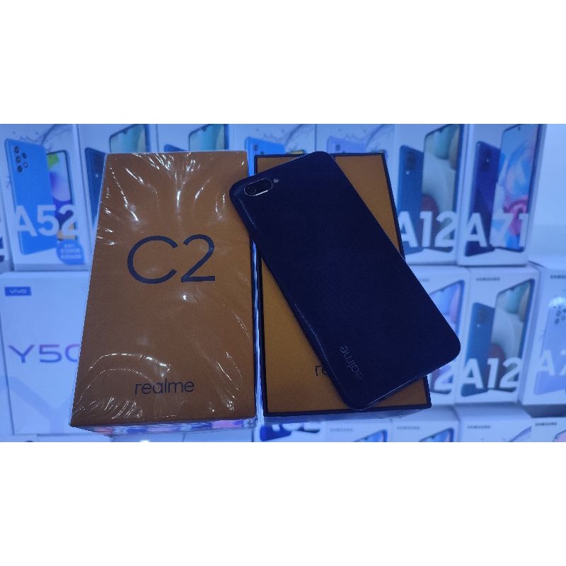 REALME C2 RAM 2/32 - 3/32  KONDISI SECOND, MULUS 80-90%