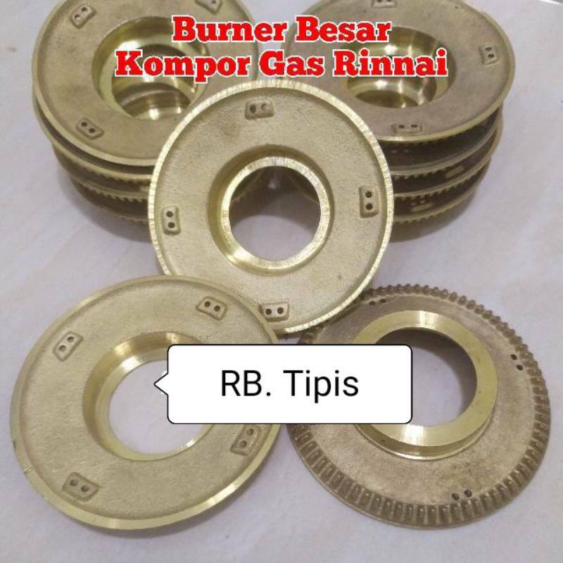 Burner ,  Besar 8CM  , Kompor Rinnai  ,  rinai Murah ,  tipe RI 602AG RI 712A RI 522A RI 511A Harga / Pcs