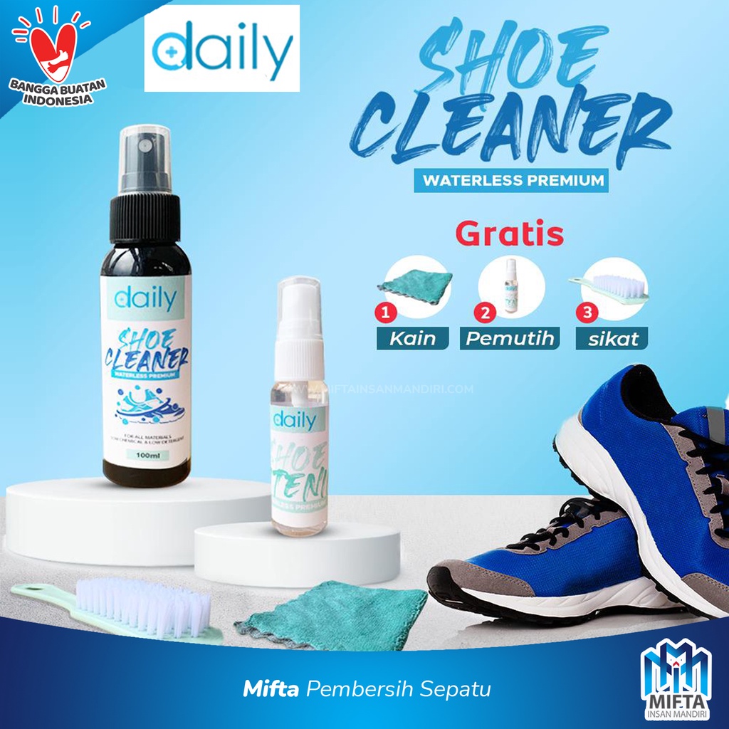 DAILY SHOE CLEANER (WATERLESS) / PEMBERSIH SEPATU TANPA AIR