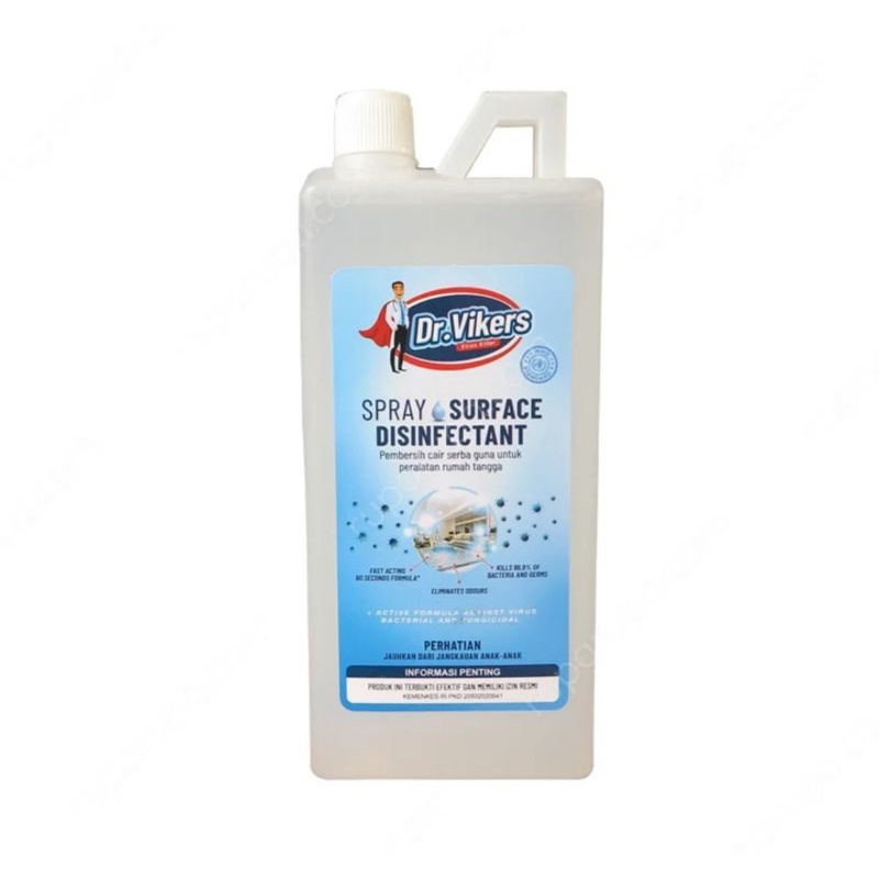 desinfektan disinvektan cair dr.vickers 1 liter DR.VIKERS