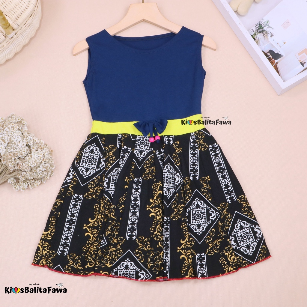 Dress Angel List 3-4 Tahun / Dres Cantik Anak Perempuan Yukensi Murah Baju Cewek Atasan Kensi