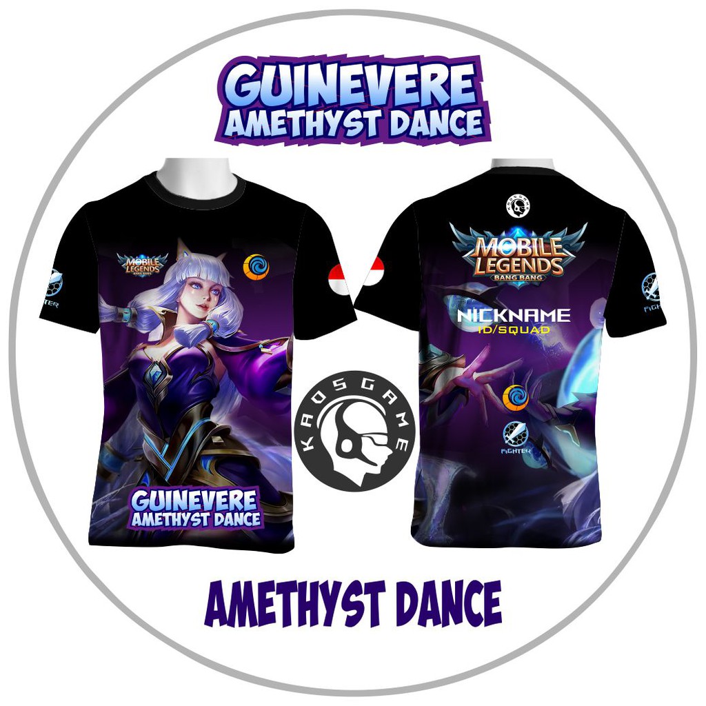 Kaos GUINEVERE Mobile Legends Skin Lengkap Shopee Indonesia