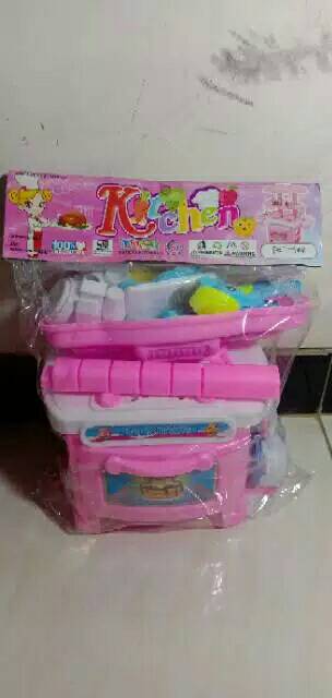 Masak tingkat + kuda pony / Kitchen set + kuda pony / Dapur tingkat / FK 108