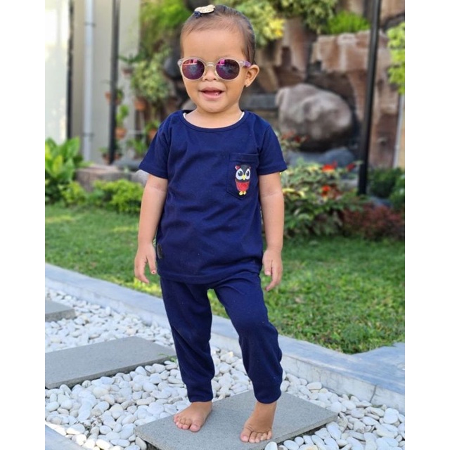 GROSIR 41b SETELAN ANAK MURAH SET JOGGER OWL 1-5th