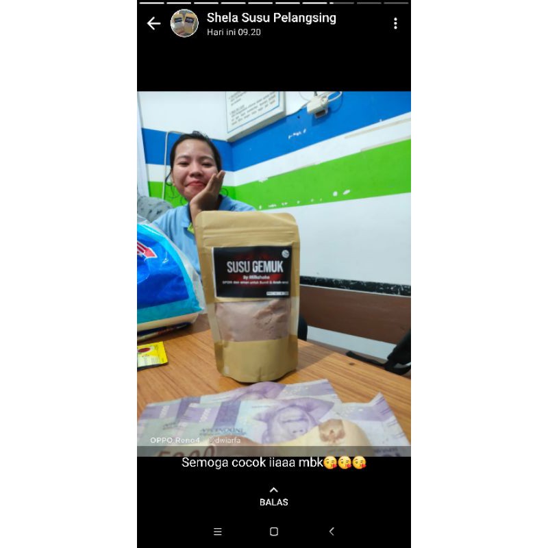 

Susu gemuk & Susu pelangsing