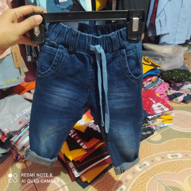 DELGANO CELANA JEANS ANAK LAKI-LAKI QUALITY PREMIUM UKURAN 6M-5T