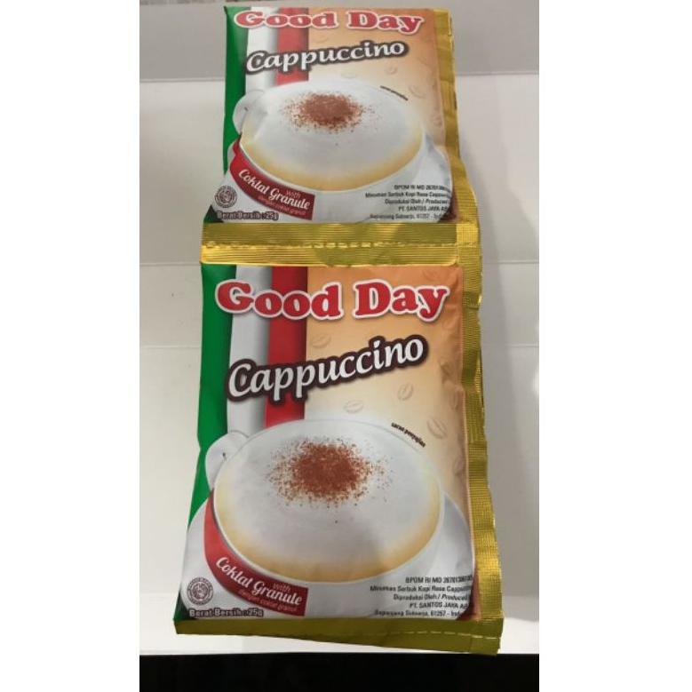 

➽pq Kirim Sekarang GoodDay Cappucino renceng ( 10 x 25 gram ) 81