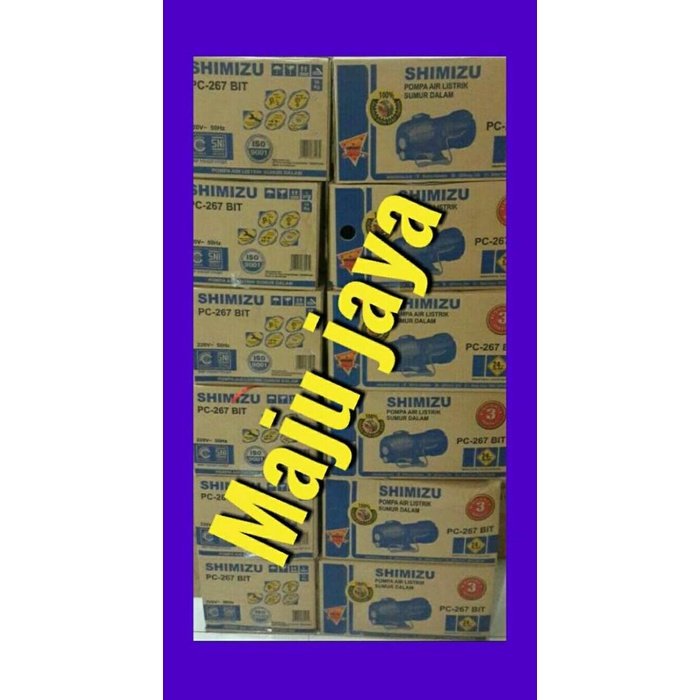 Pompa air jet pump 30 meter 250 wat"Shimizu"Pc 267 bit otomatis pc 260