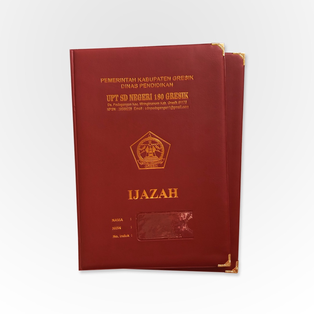 

Map ijazah Hotprint - Map Ijazah Custom Merah Maroon