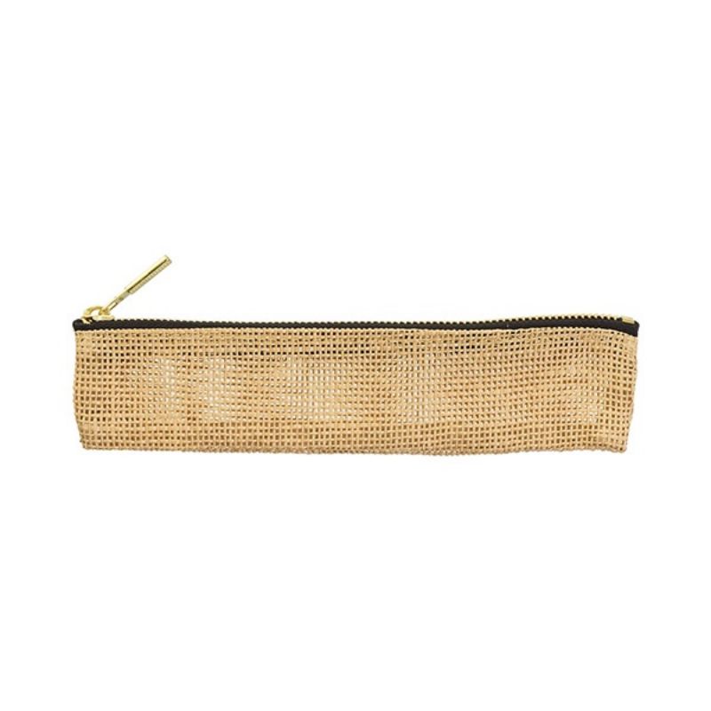 

Midori Pulp Storage Pen Case Paper Cord Tempat Pensil Eco Friendly Recycled Materials