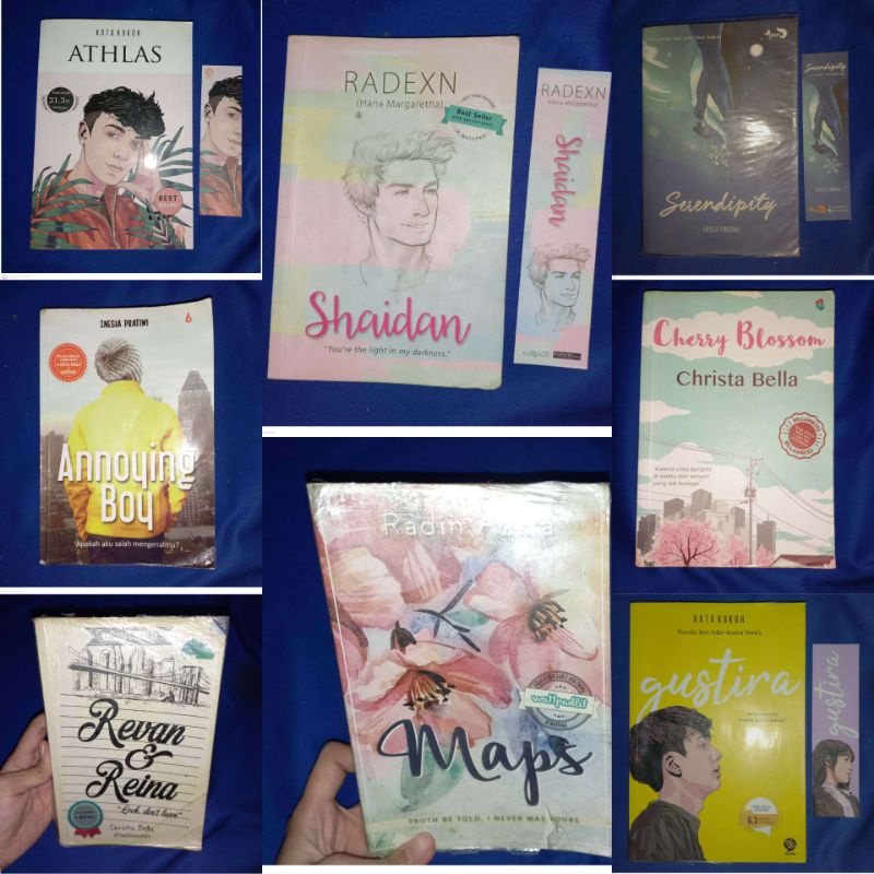 [PRELOVED NOVEL] SALE❗️ Preloved Buku Novel Wattpad Bekas (Novel Original)