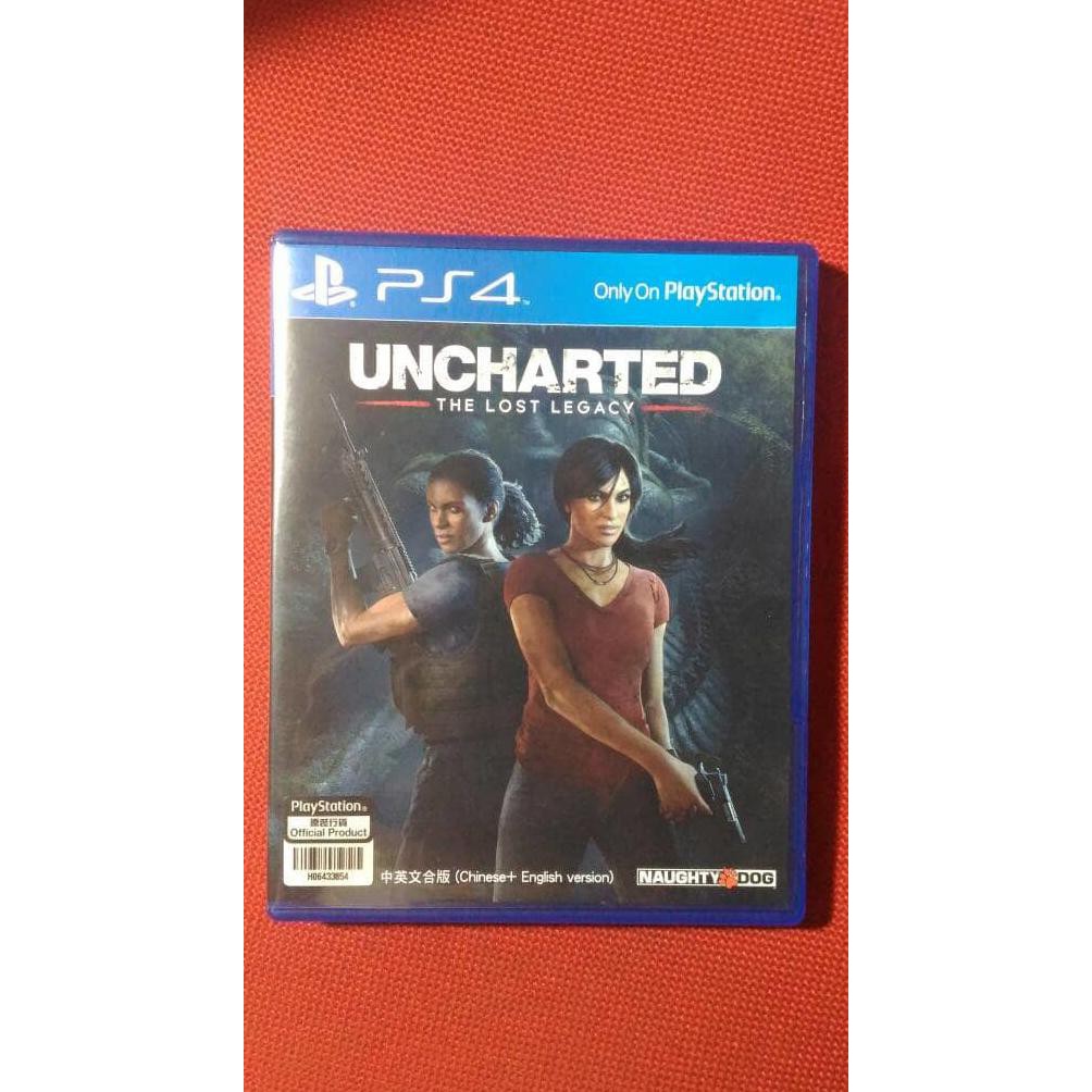 Ready Stok Kaset Game Bd Ps4 Ps 4 Uncharted The Lost Legacy Bekas Playstation 2Nd Berkualitas
