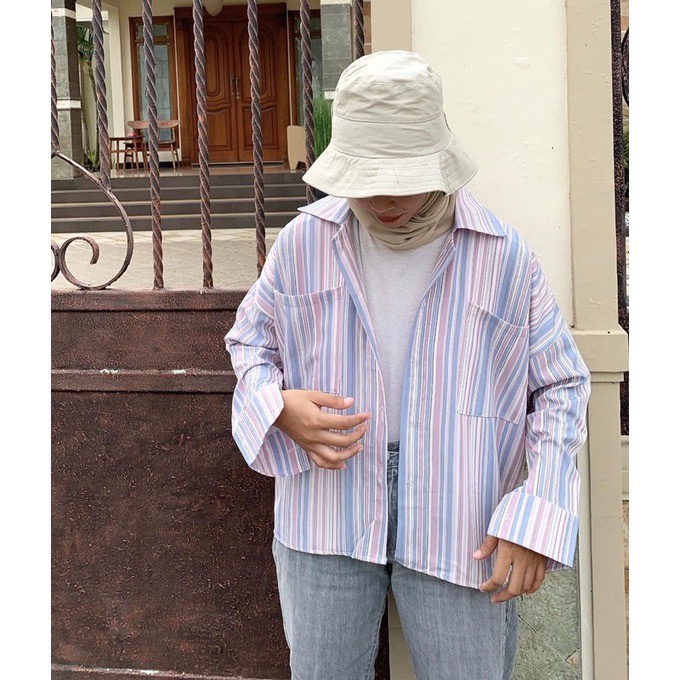 Picato Oversize Candy Cute Shirt | Baju Wanita Terbaru