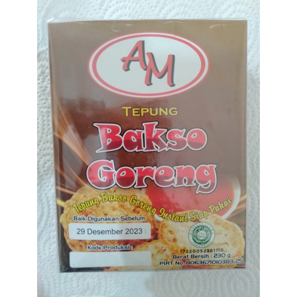 

Tepung Bakso Goreng Instant