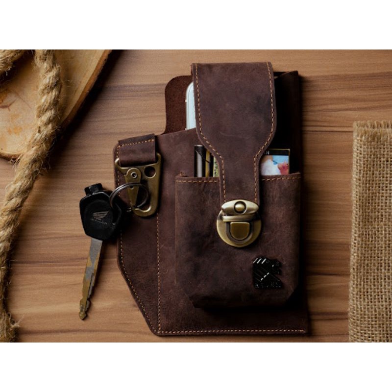 Tas Pria Tas Hp Tas Handphone Pentador Smartphone Bag Tas Kulit Pria