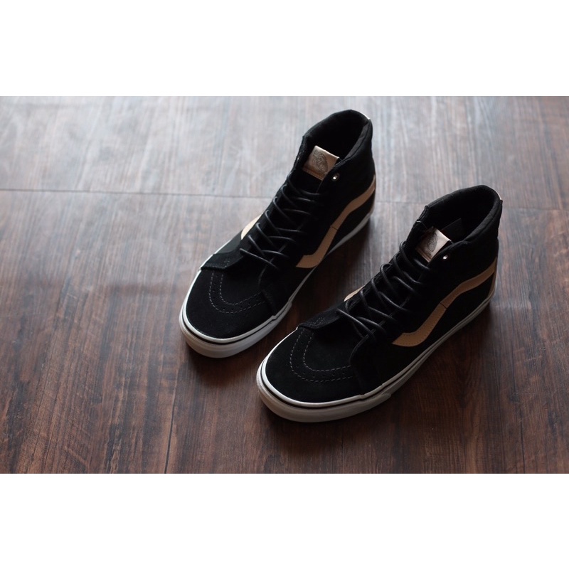 Vans Sk8-Hi Reissue Veggie Tan Black White Original