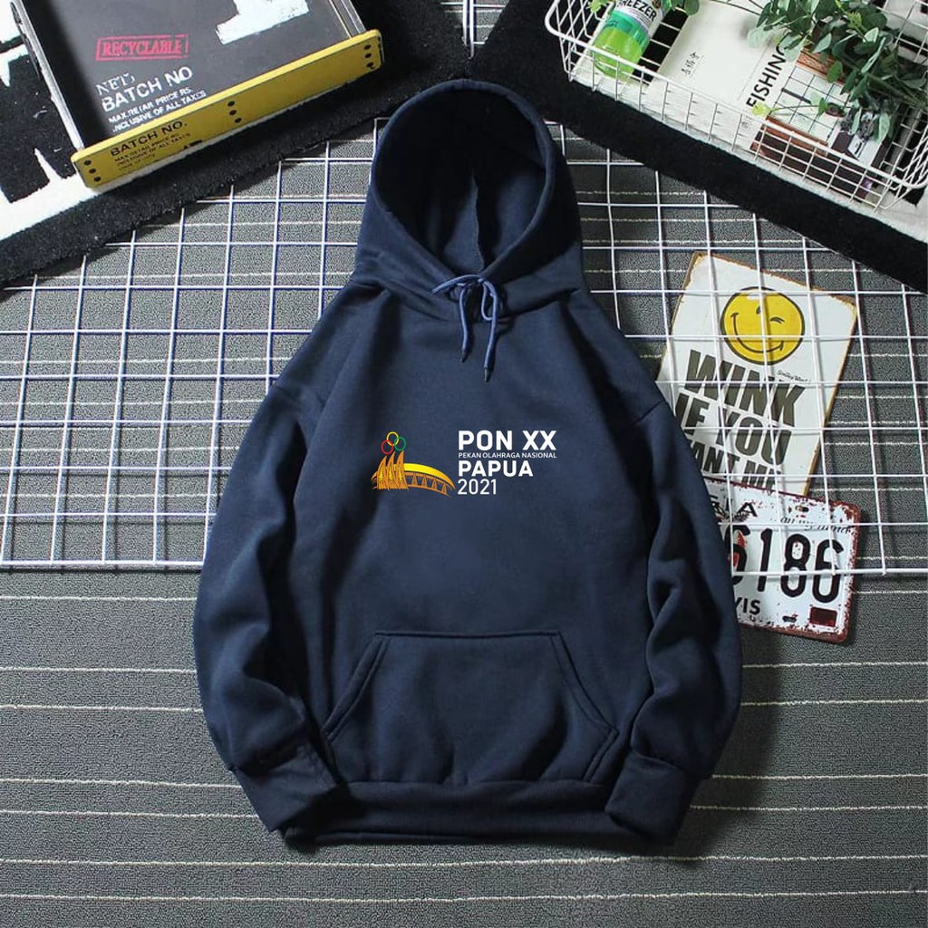 Jaket Sweater Hoodie Pekan Olaraga Nasional Pon Papua 2021