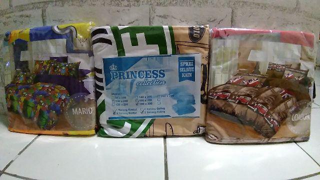 [𝐏𝐑𝐈𝐍𝐂𝐄𝐒𝐒] Sprei Motif London / Sprei  Motif Dewasa / Sprei Home Made