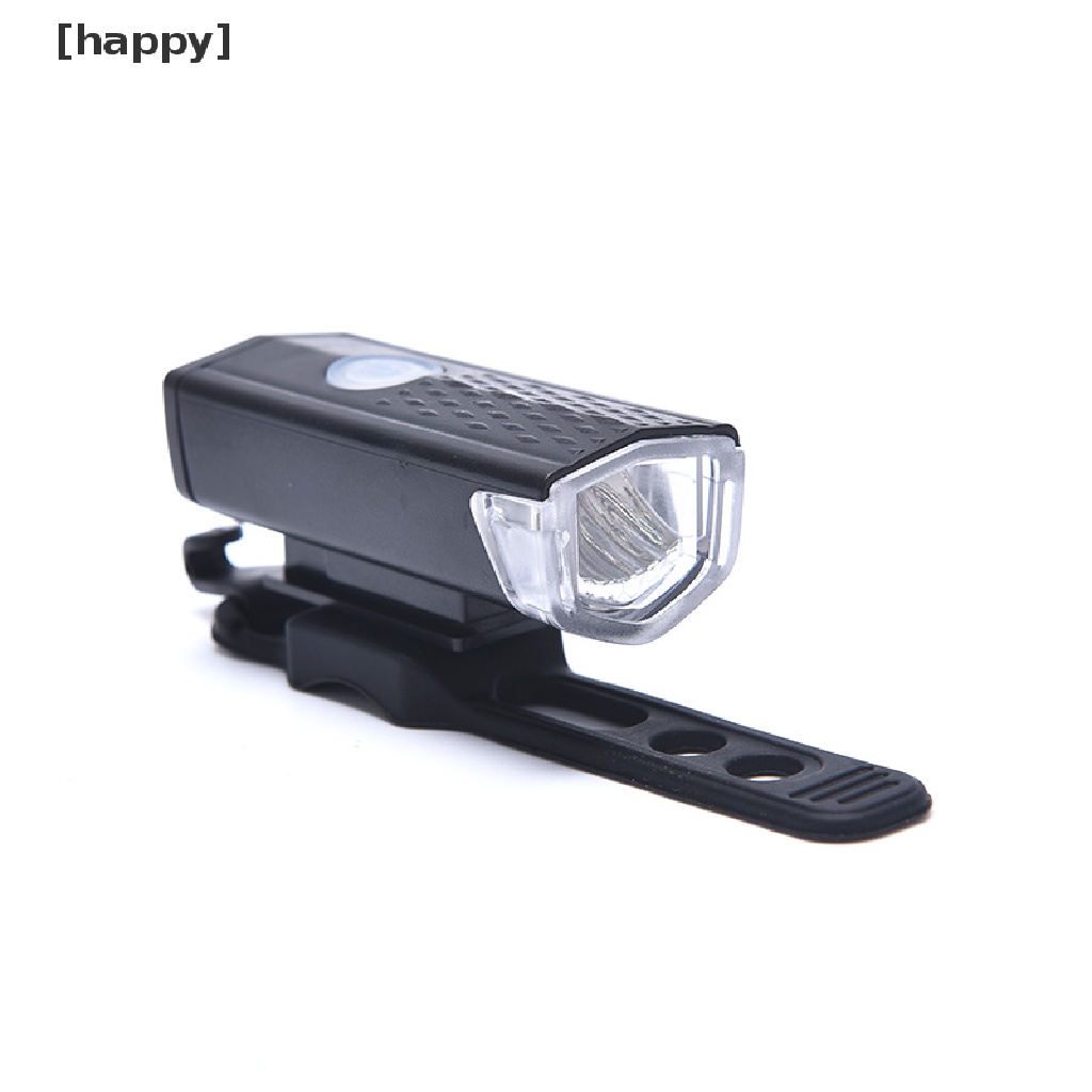 Ha Lampu Depan + Belakang Sepeda Led Usb Rechargeable