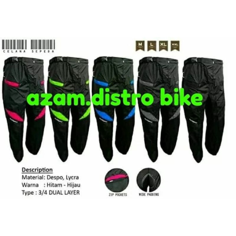 Celana Sepeda Gunung MTB Panjang Celana Olahraga Quickdry