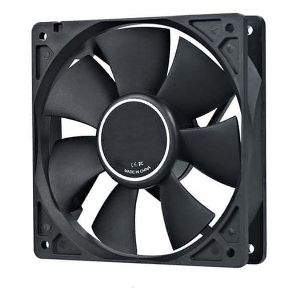 FAN CASING 12CM HITAM, FAN CPU 12CM HITAM STANDART