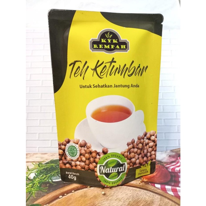 

Teh Ketumbar Sehatkan Jantung/ Wedang Ketumbar [Pouch]