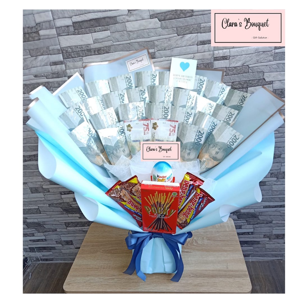 Buket Uang / Buket Snack / Bouquet Money / Money Cake / Bucket Uang
