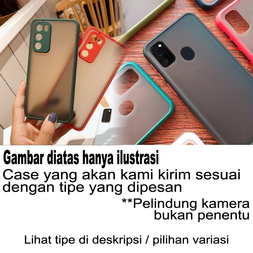 Case Vivo Model Doff / Fuze Bahan Mika  Casing Vivo V19, V20, V20 SE, X50, X50 Pro, Y17, Y19, Y20