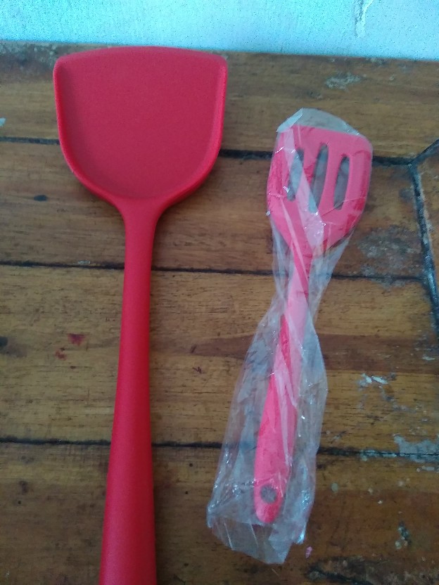 Sutil Spatula Sodet Silikon Spatula Tahan Panas Sodet Alat Masak Wajan