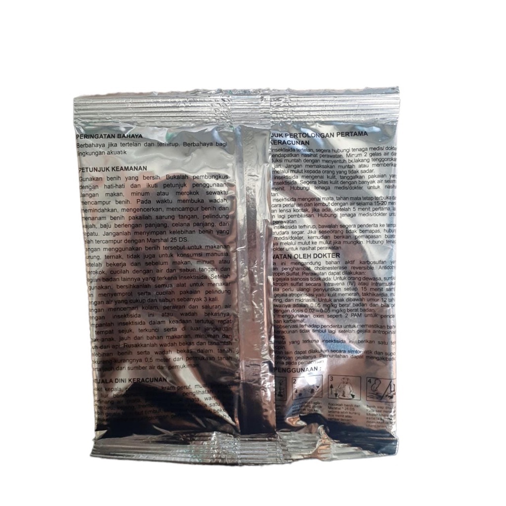 Marshal Insektisida Perlakuan Benih 25 DS 100gram Bahan Aktif Karbosulfan