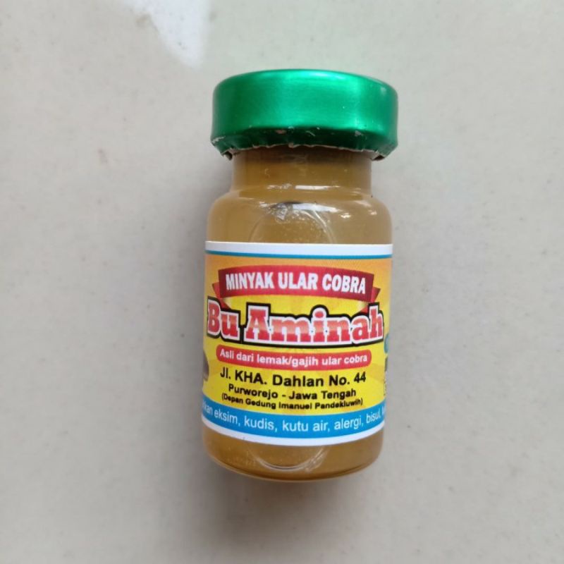 Minyak Cobra Asli Ibu Aminah Obat Gatal Kulit