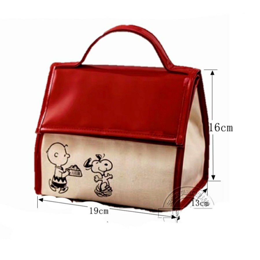 Tas Bekal Makan Anak Snoopy Thermal Lunch Bag - LBSN001