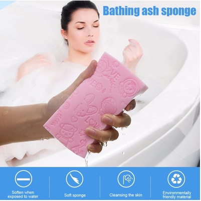 Spon Kotak Spons Mandi Pembersih Daki / Sponge Daki / Spon Kotak / Spons Spon Busa