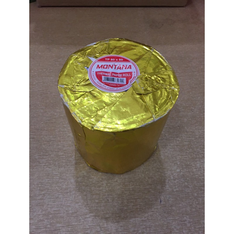 

Kertas termal/kertas kasir 80x80 Montana