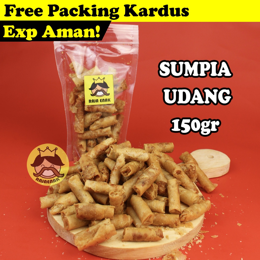 

SUMPIA UDANG 150 gr | SUMPIA ABON RASA UDANG EBI CEMILAN CAMILAN KILOAN SNACK SNEK