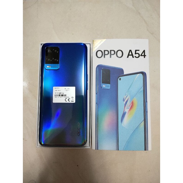 oppo A54 ram 6 rom 128 kondisi like new