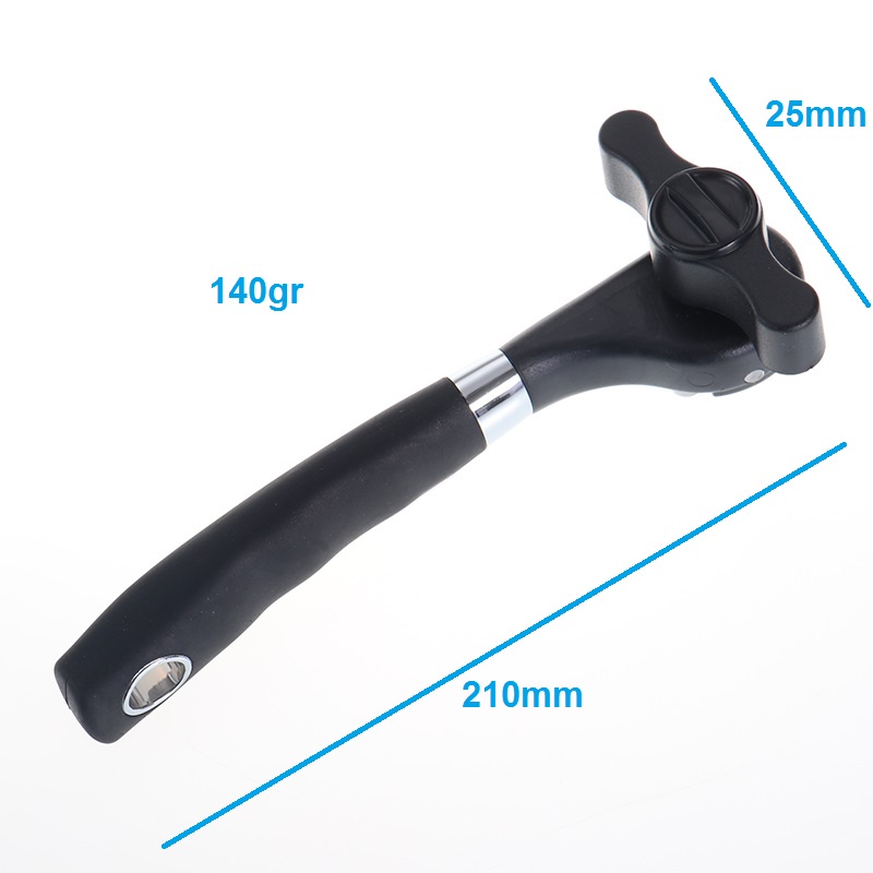 Pembuka Kaleng Can Opener Safety Alat Side Cut Aman Stainless Sealed Susu Makanan Tutup P007
