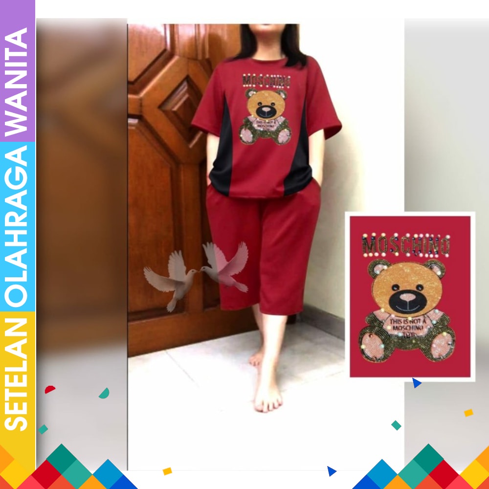 BAJU OLAHRAGA MUSLIMAH WANITA SYAR'I Baju Wanita Training Running