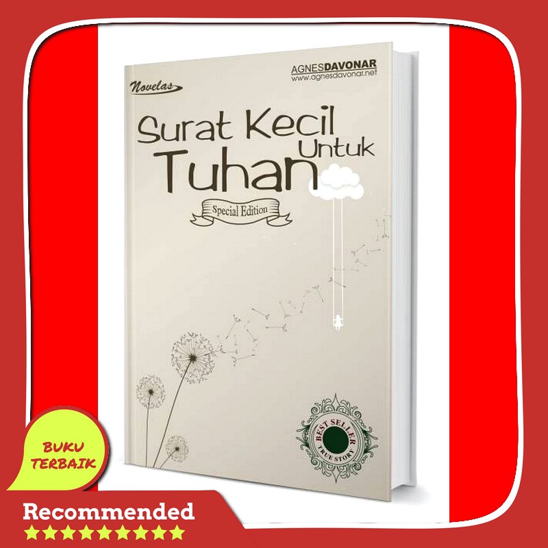 Jual jual buku surat kecil untuk tuhan - agnes davonar ori original