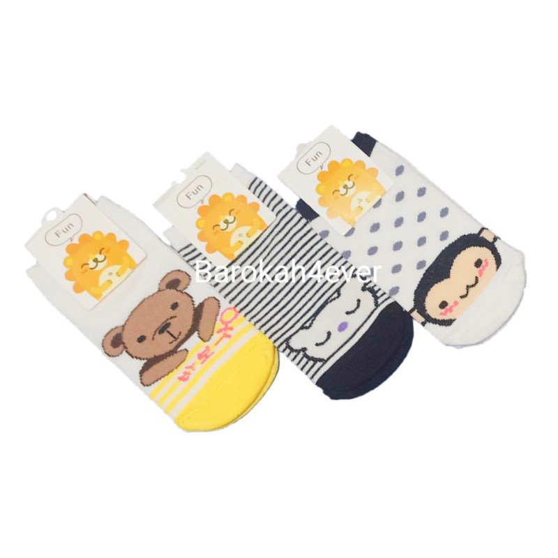 Kaos Kaki Anak CUTE FUN 3D KARAKTER PAUD - TK