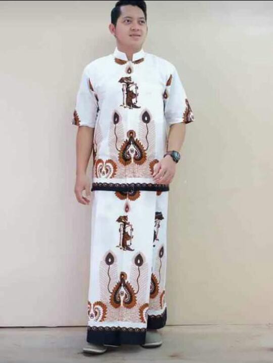 Setelan Baju Koko Batik Solo