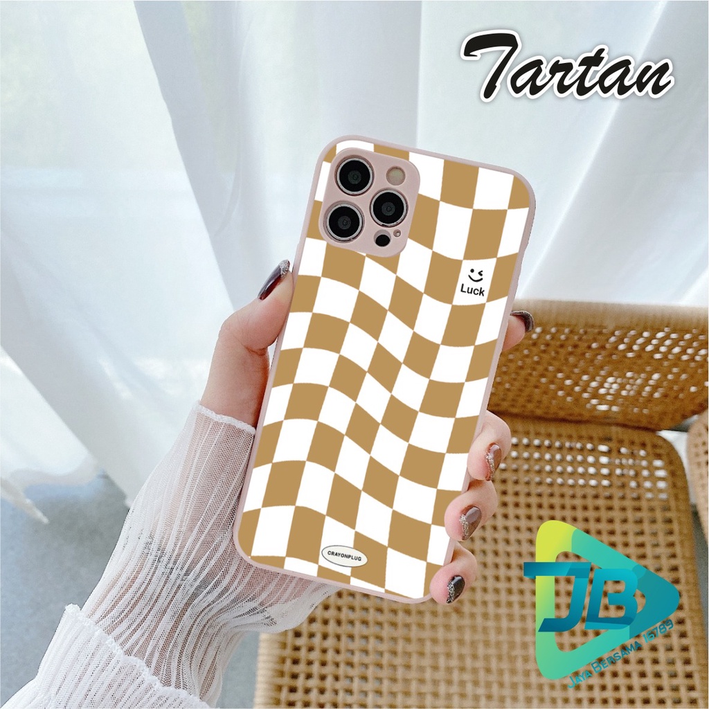 CASE CASING SOFTCASE SILIKON MACARON PELINDUNG KAMERA TARTAN OPPO VIVO SAMSUNG XIAOMI REALME IPHONE ALL TYPE JB5581