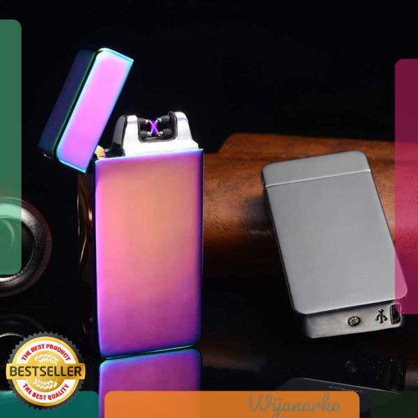 Korek Api Elektrik Pulse Plasma Arc USB Lighter - 607 HBI11