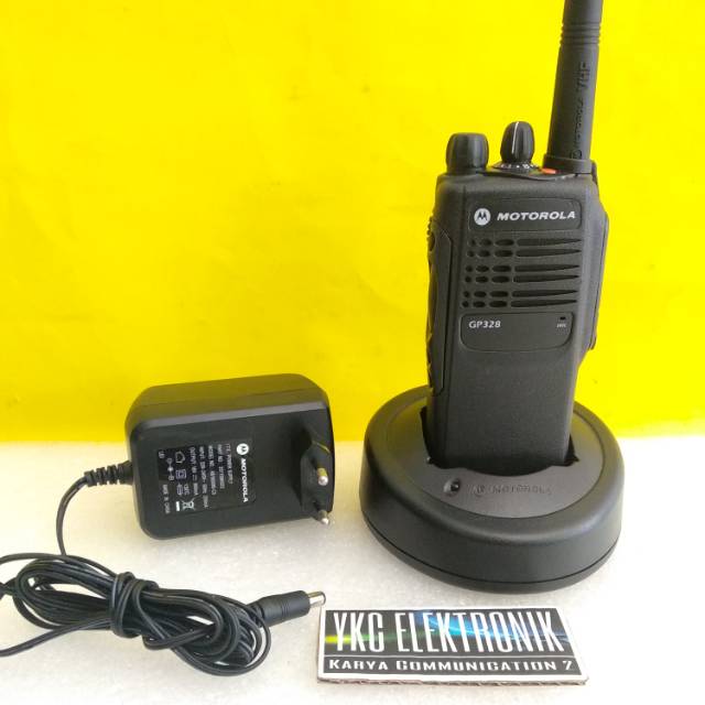 MOTOROLA GP328 VHF SECOUND BEKAS