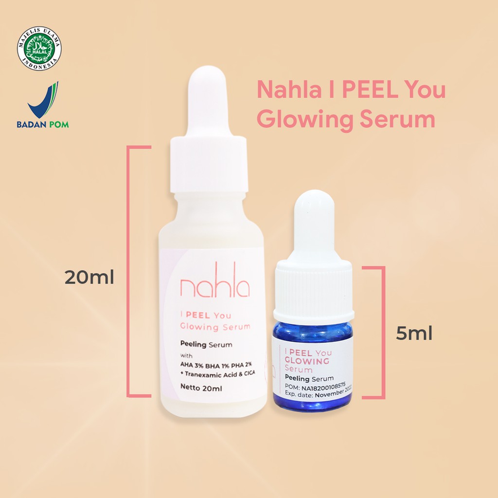 Nahla I PEEL You Glowing Serum